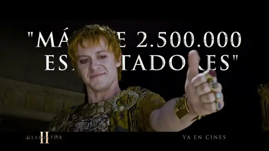 Video for the film Untitled Gladiator Sequel — Globos de Oro