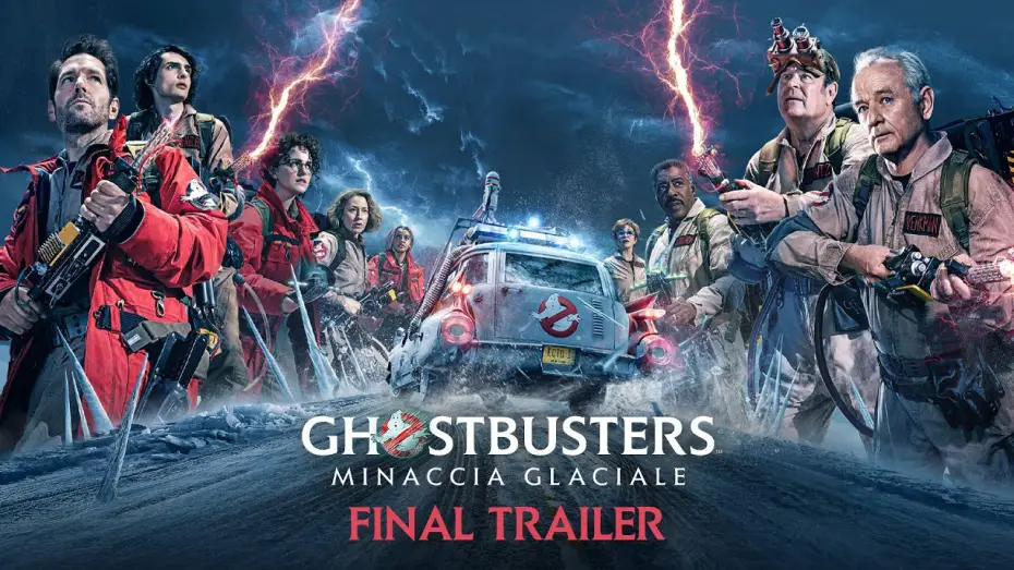 Video for the film Ghostbusters: Frozen Empire — Ghostbusters: Minaccia Glaciale - Dall'11 aprile al cinema - Final Trailer