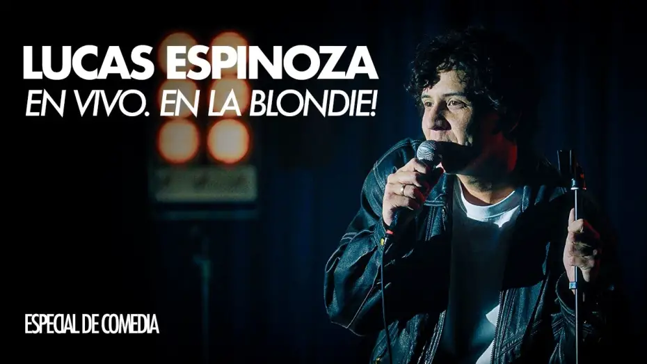 Video for the film Lucas Espinoza: Live. At Blondie's! — En vivo. En la Blondie! (Especial de comedia 2026) / Lucas Espinoza