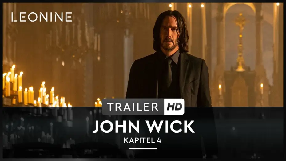 Video for the film John Wick: Chapter 4 — Offizieller Trailer
