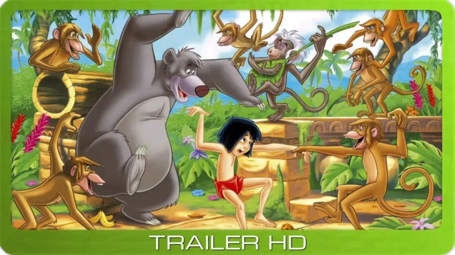 Video for the film The Jungle Book — Das Dschungelbuch - Trailer - Deutsch 720p