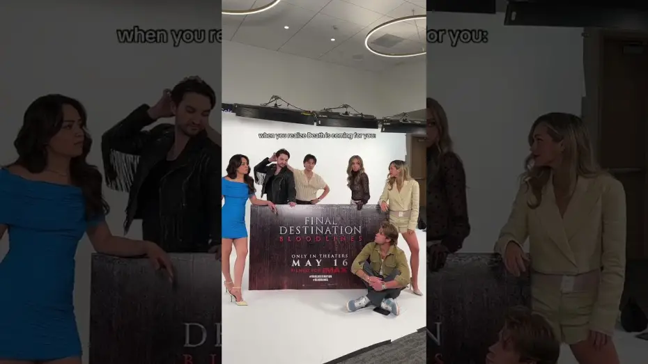 Video for the film Final Destination 6 — Death is on the clock 24/7.