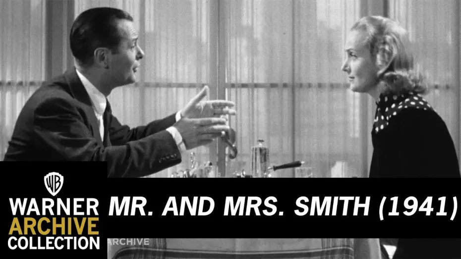 Video for the film Mr. & Mrs. Smith — Would You Do It All Over Again? | Mr. and Mrs. Smith | Warner Archive