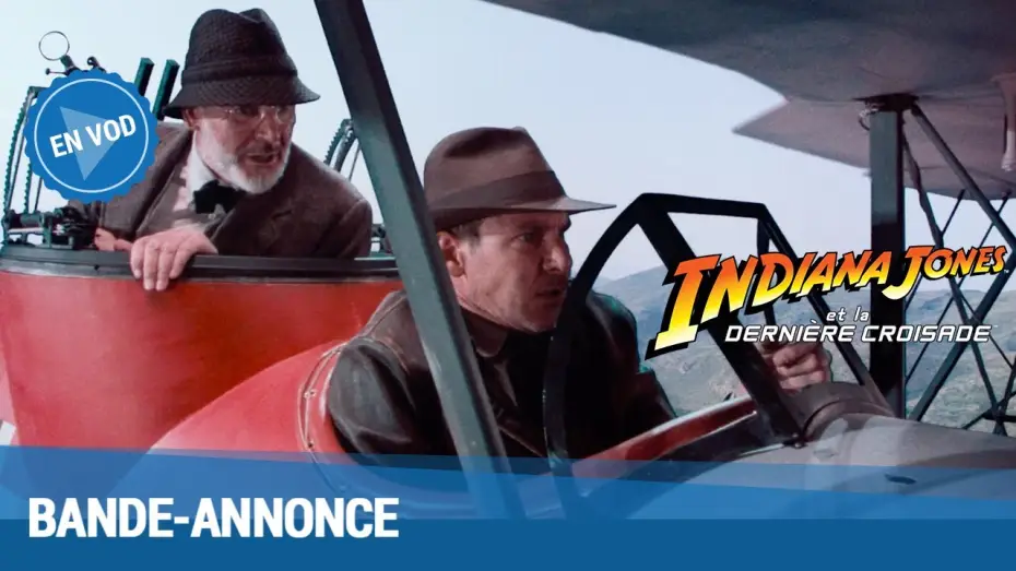 Video for the film Indiana Jones and the Last Crusade — Indiana Jones et la Dernière Croisade - Bande Annonce [VF]