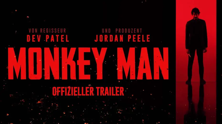 Video for the film Monkey Man — Offizieller Trailer