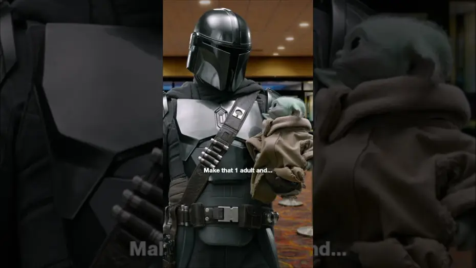 Video for the film The Mandalorian & Grogu — Tickets