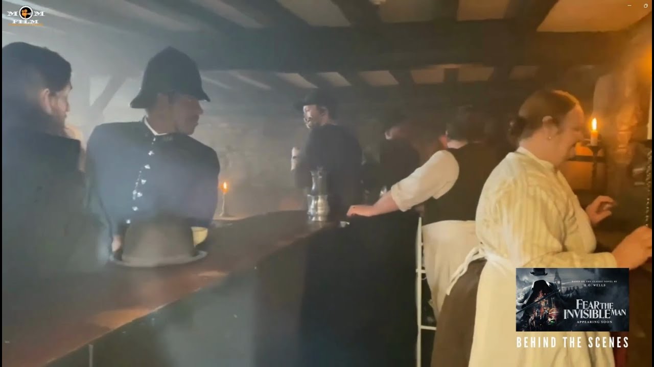 Video for the film Fear the Invisible Man — Behind the Scenes