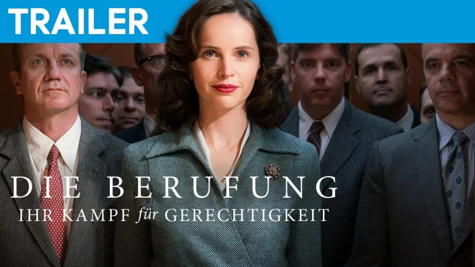 Video for the film On the Basis of Sex — Die Berufung | Offizieller HD Trailer | Deutsch German | (2018)