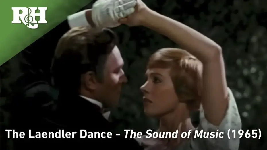 Video for the film The Sound of Music — Maria and the Captain dance the Laendler