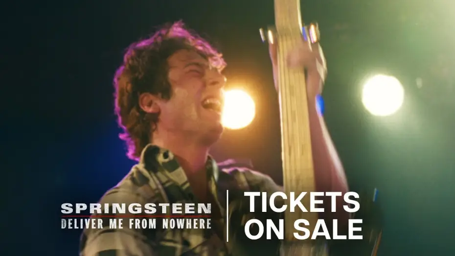 Video for the film Springsteen: Deliver Me from Nowhere — Tickets On Sale