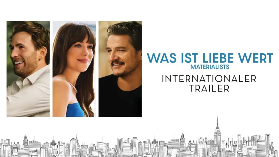 Video for the film Materialists — Was Ist Liebe Wert - Materialists – Offizieller Trailer (Kinostart: 21.8.2025)