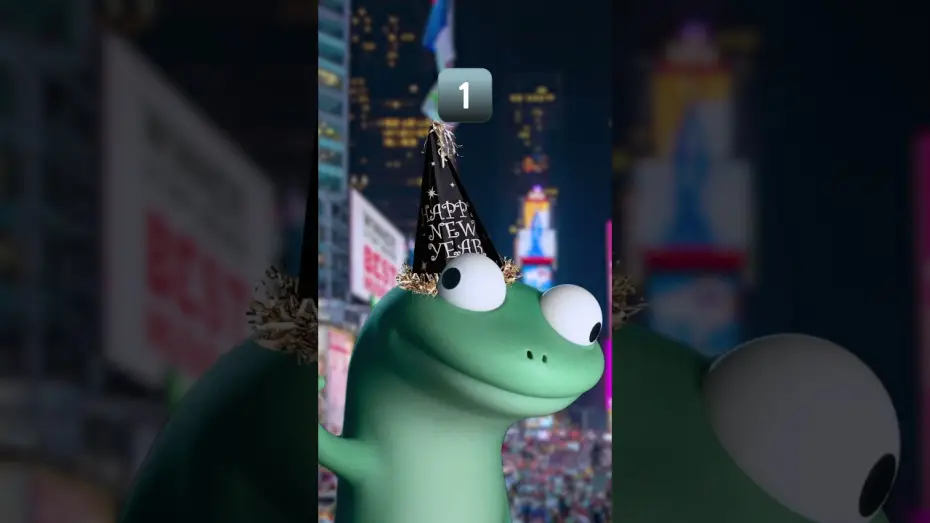 Video for the film Hoppers — Happy New Year from Tom