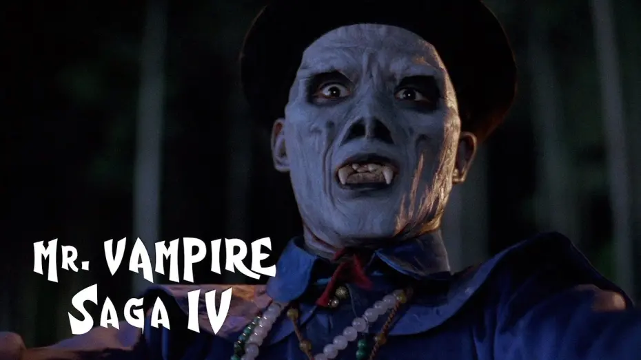 Video for the film Mr Vampire Saga 4 — 'There is a "hopping" vampire in the coffin'