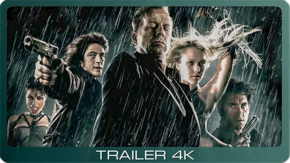 Video for the film Sin City — Sin City ≣ 2005 ≣ Trailer #2 ≣ German | Deutsch