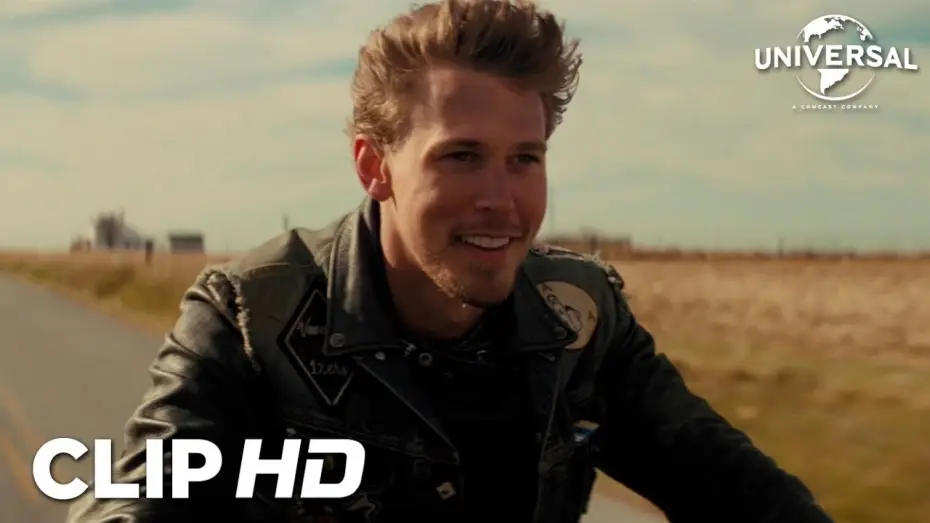 Video for the film The Bikeriders — Clip - Benny se libra de una persecución policial