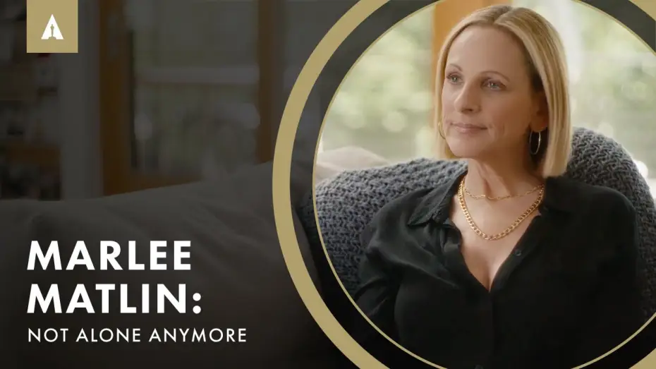 Video for the film Marlee Matlin: Not Alone Anymore — How Marlee Matlin and Her Director Broke New Ground Making Their Doc From A Deaf Lens