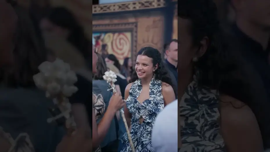 Video for the film Moana — CHEE-HOO! 🪝🌊 That's a wrap on the world premiere!