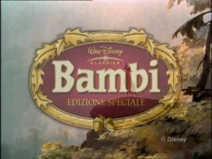 Video for the film Bambi — Bambi trailer ita