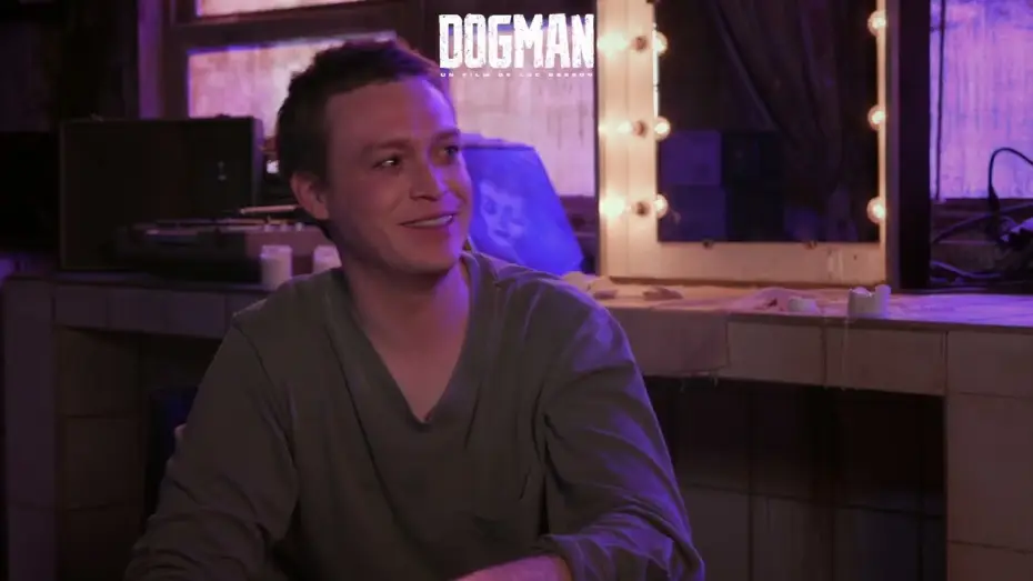 Video for the film DogMan — Les coulisses du tournage