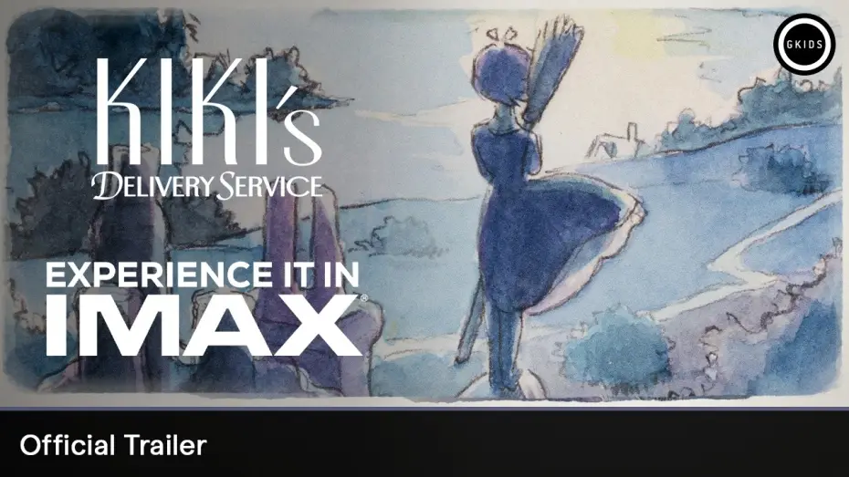 Video for the film Kiki's Delivery Service — 4K Remaster Official Trailer
