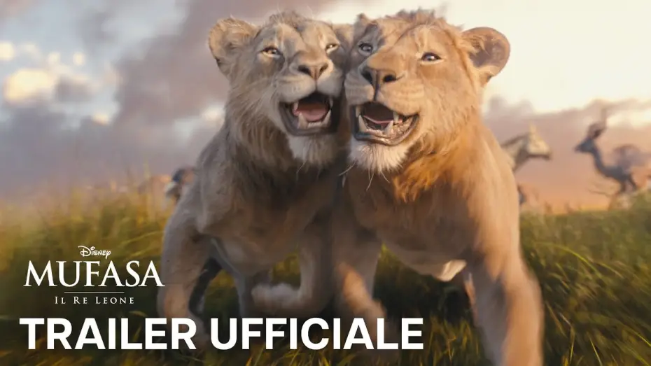 Video for the film Mufasa: The Lion King — Mufasa: Il Re Leone | Trailer Ufficiale | Dal 19 Dicembre al Cinema