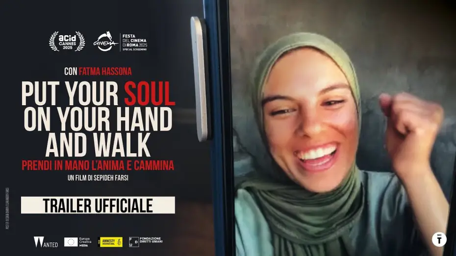 Video for the film Put Your Soul on Your Hand and Walk — "Put Your Soul on Your Hand and Walk", Trailer Ufficiale | Wanted Cinema