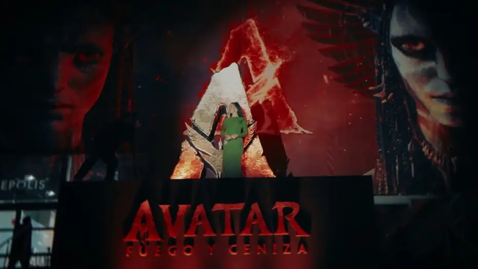 Video for the film Avatar 3 — Madrid se convierte en Pandora
