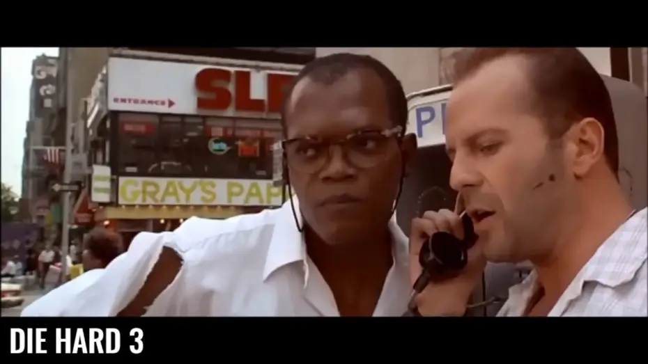 Video for the film Die Hard: With a Vengeance — Die Hard 3 - Une journée en enfer - Scène culte - Devinette