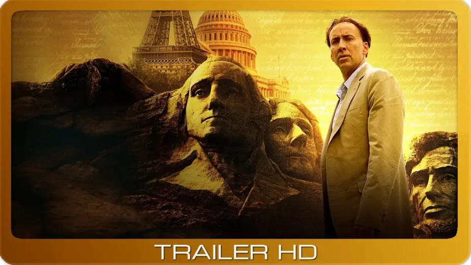 Video for the film National Treasure: Book of Secrets — Das Vermächtnis des geheimen Buches ≣ 2007 ≣ Trailer