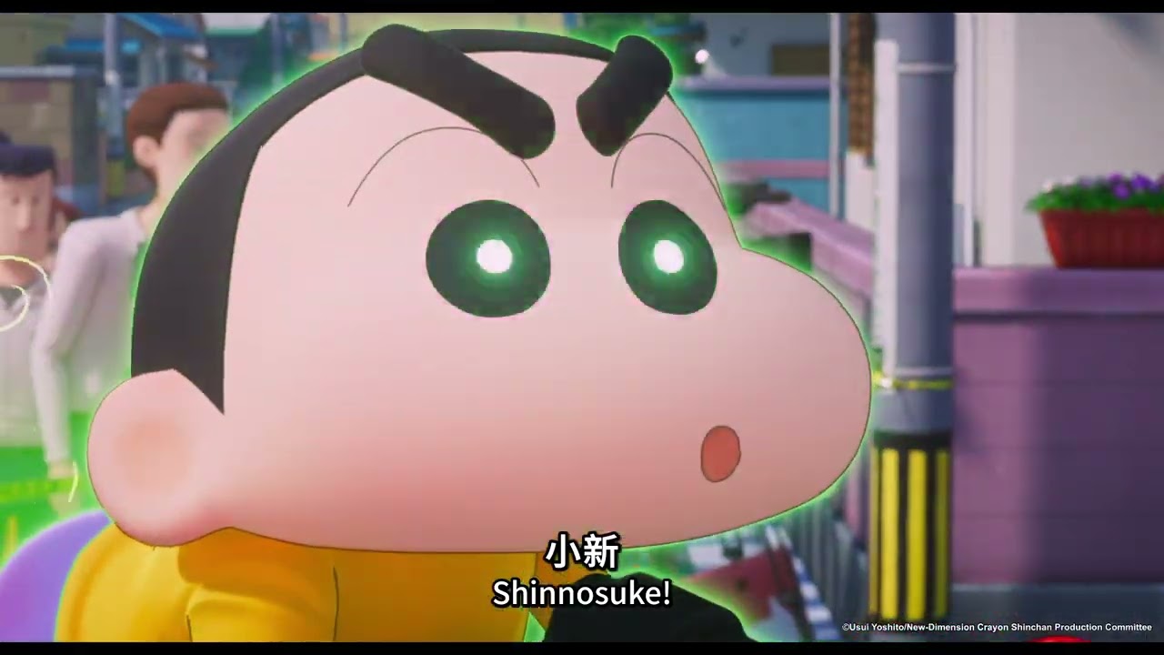 Video for the film New Dimension! Crayon Shin-chan the Movie: Battle of Supernatural Powers ~Flying Sushi~ — PV1 [Subtitled]