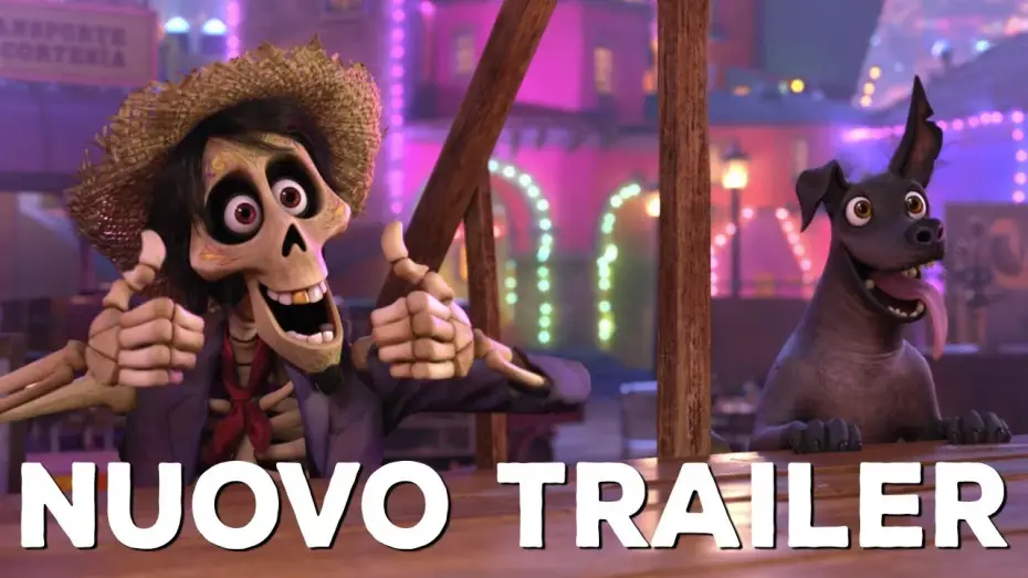 Video for the film Coco — Disney•Pixar Coco - Nuovo Trailer Ufficiale Italiano