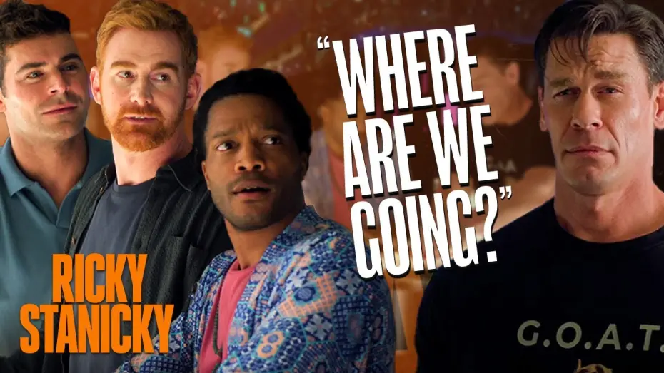 Video for the film Ricky Stanicky — Rod Shows Off His Impressions To Dean & His Best Friends