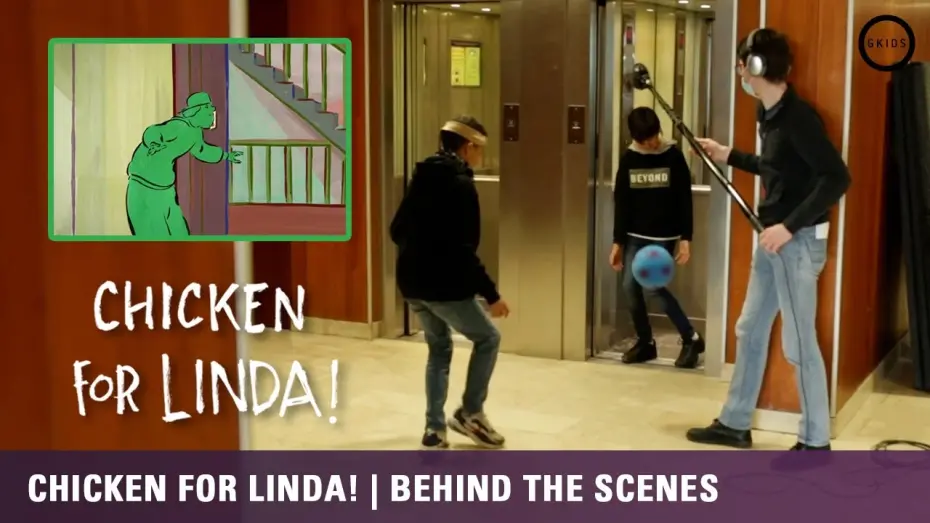 Video for the film Chicken for Linda! — Recording the Dialogue [Subtitled]