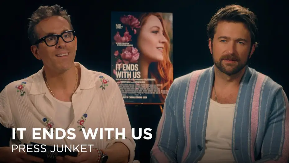 Video for the film It Ends with Us — Junket Crashers