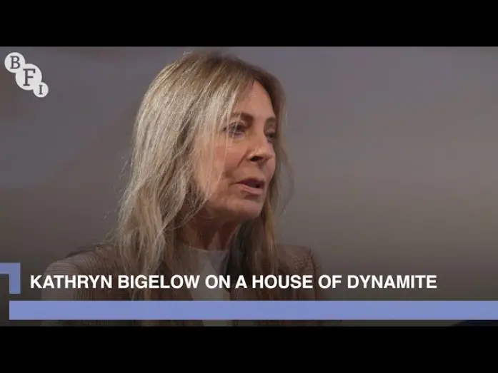 Video for the film A House of Dynamite — Kathryn Bigelow, Rebecca Ferguson and the cast and crew of A House of Dynamite | BFI Q&A