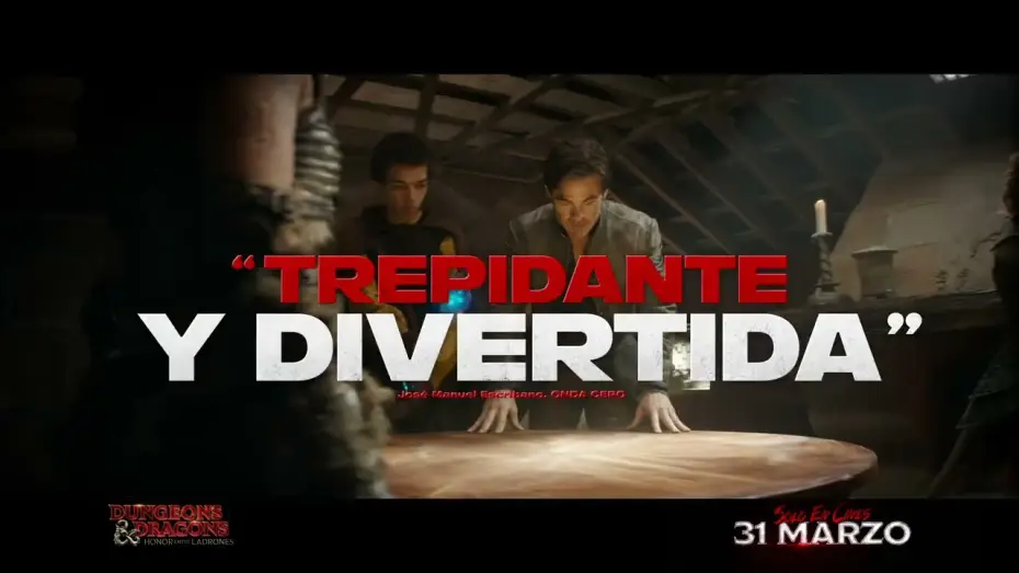 Video for the film Dungeons & Dragons: Honor Among Thieves — Spot: La película perfecta