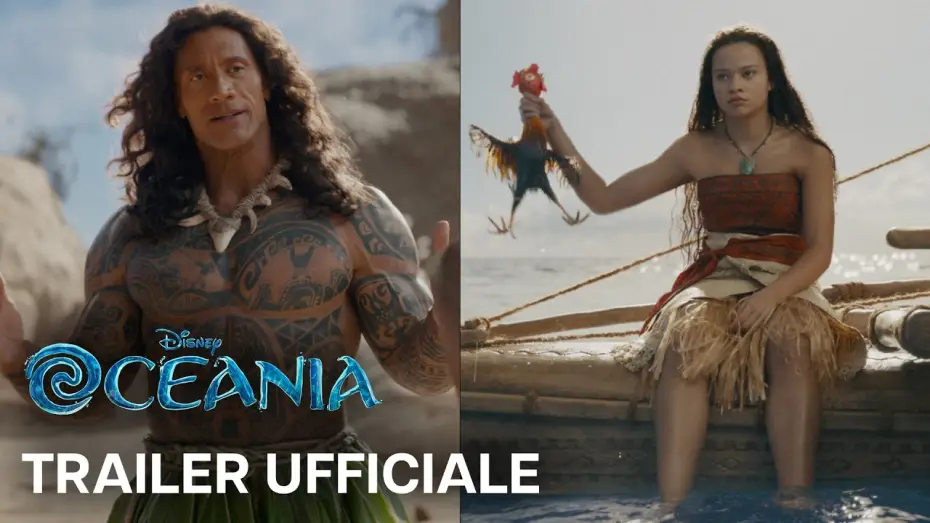 Video for the film Moana — Oceania | Trailer Ufficiale | Dal 19 Agosto solo al Cinema