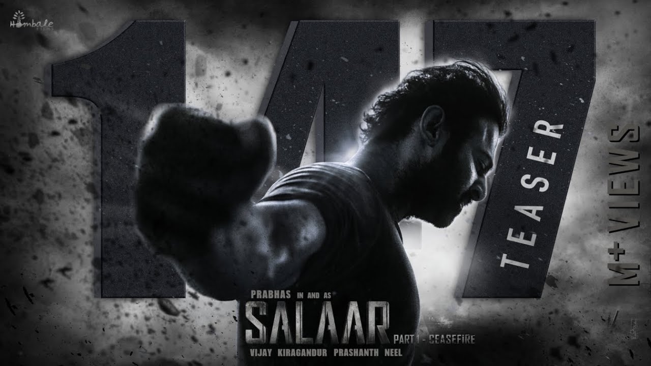 Video for the film Salaar: Part 1 - Ceasefire — Salaar Teaser | Prabhas, Prashanth Neel, Prithviraj, Shruthi Haasan, Hombale Films, Vijay Kiragandur