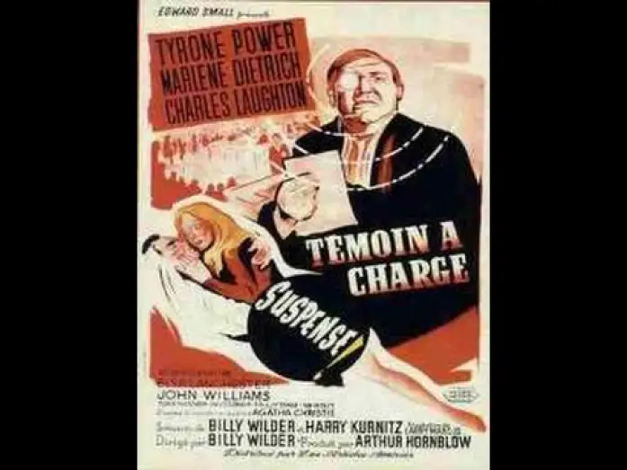 Video for the film Witness for the Prosecution — Témoin à charge