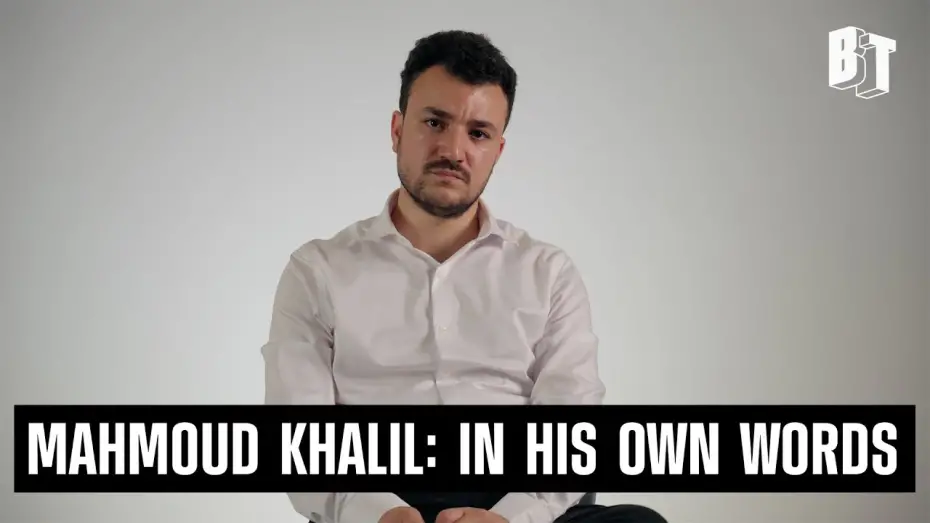 Video for the film The Encampments — Mahmoud Khalil: In His Own Words