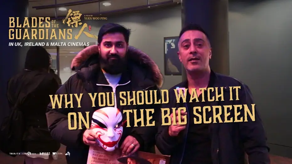 Video for the film Blades of the Guardians — Why you should watch BLADES OF THE GUARDIANS on the BIG SCREEN?