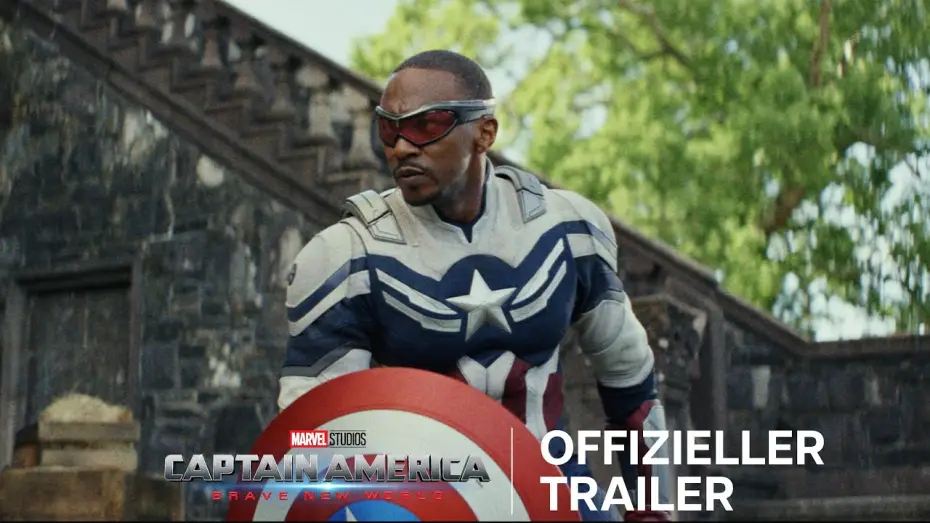 Video for the film Captain America: Brave New World — Offizieller Trailer