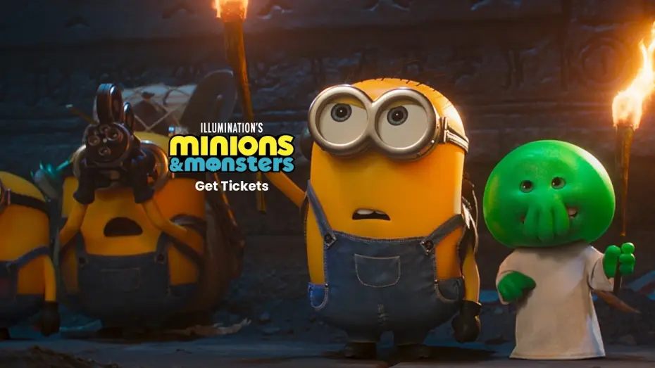 Video for the film Minions & Monsters — Only In Theaters July 1 - Get Tickets Now!
