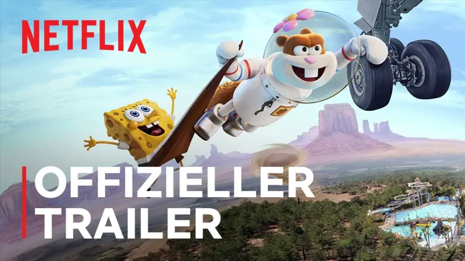 Video for the film Saving Bikini Bottom: The Sandy Cheeks Movie — Offizieller Trailer