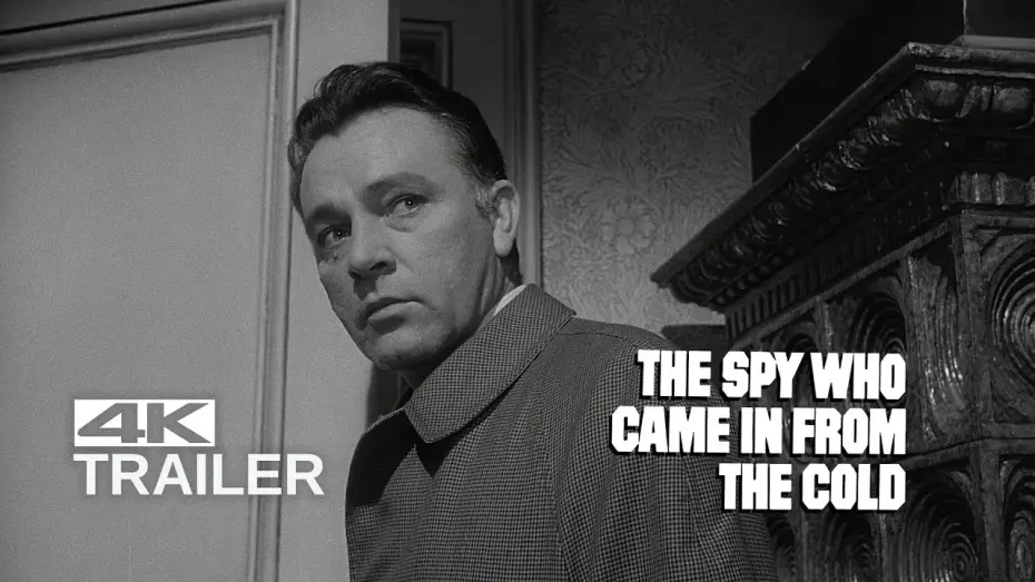 Video for the film The Spy Who Came in from the Cold — THE SPY WHO CAME IN FROM THE COLD Trailer [1965] 4K