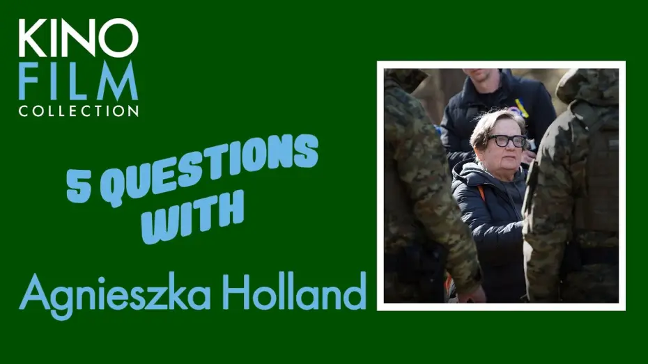 Video for the film Green Border — Five Questions with Agnieszka Holland (Green Border)
