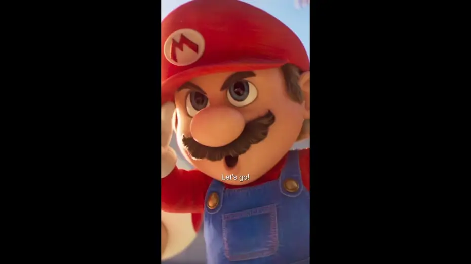 Video for the film Untitled Super Mario Bros. Movie — Here we go!