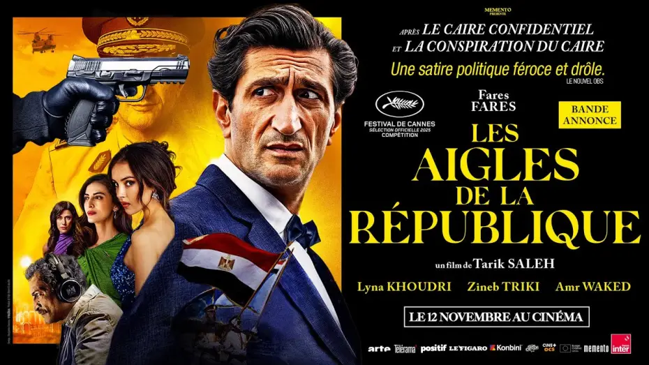 Video for the film Eagles of the Republic — LES AIGLES DE LA RÉPUBLIQUE de Tarik Saleh  | BANDE-ANNONCE OFFICIELLE | AU CINÉMA LE 12 NOVEMBRE