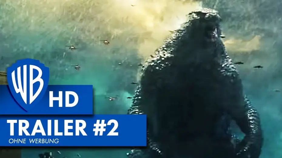 Video for the film Godzilla: King of the Monsters — GODZILLA II: KING OF THE MONSTERS - Offizieller Trailer #2 Deutsch HD German (2019)