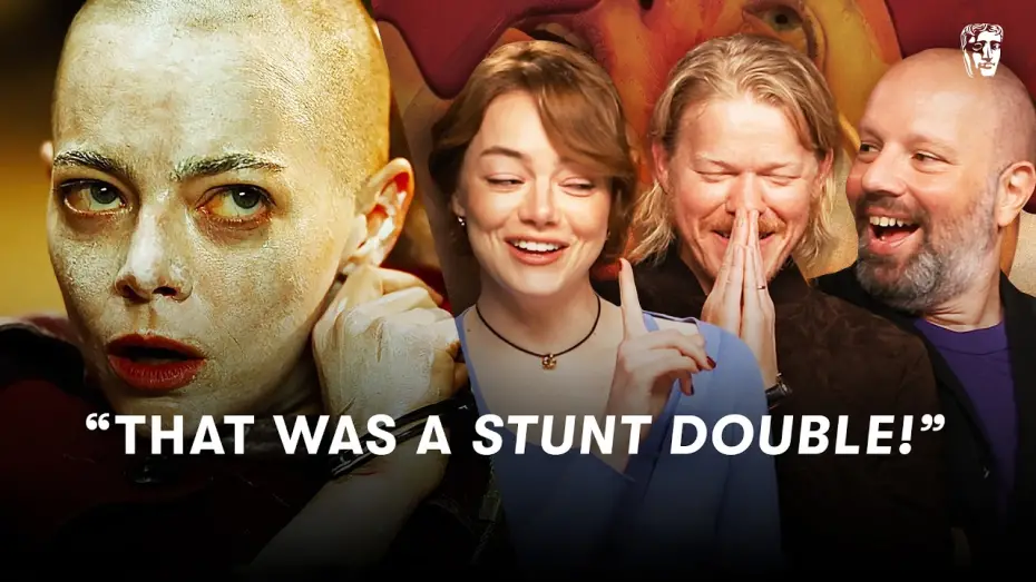 Video for the film Bugonia — Unraveling Bugonia: Emma Stone and Jesse Plemons Discuss Their Transformative Roles | BAFTA